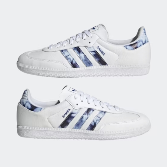 NWT adidas Samba OG Tie Dye Low Tops - Picture 1 of 7